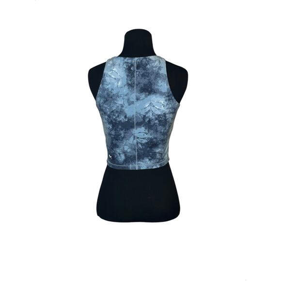 Old navy blue tie dye active duo tank top size Small - Picture 2 of 9